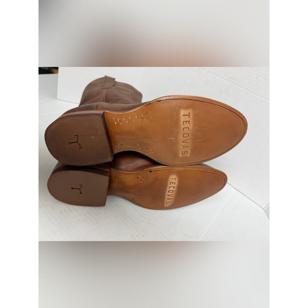 Tecovas Earl Cowboy Roper Boots Mens 9D Goat Leather Western $325 NEW MISMATCHED - Picture 7 of 11